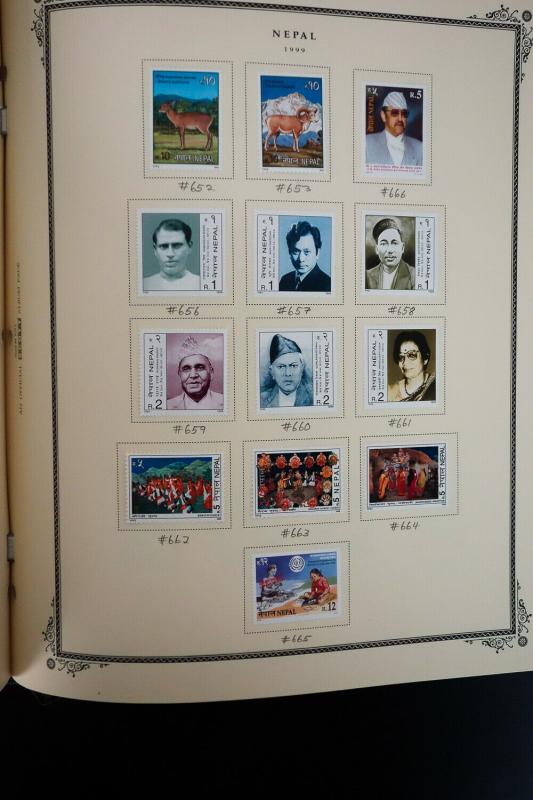 Nepal 1800s to 2006 Stamp Collection