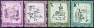 Austria 1973, Definitives 4v, MNH