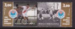 Bosnia and Herzegovina Croatian Admin 137 Soccer MNH VF