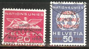 Switzerland Scott 7o31-7o32 Used