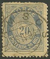 Norway - 53 - Used - SCV-0.40