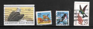 #Z482 Used Birds 10 Cent Lot . No per item S/H fees