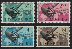 Luxembourg 75th Anniversary of UPU 4v 1949 MNH SG#525-528 MI#460-463