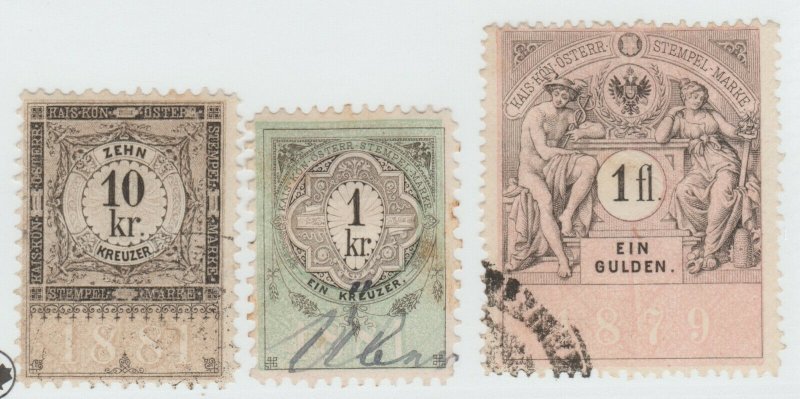 Austria Cinderella Revenue Fiscal stamp 9-19-21 as seen- 4b