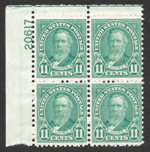Doyle's_Stamps: MNH 1931 F-VF 11c R.B. Hayes PNB, Scott #692**