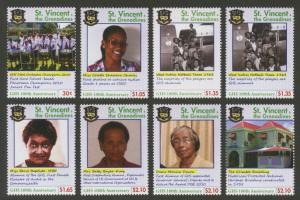 St. Vincent Sc# 3768-74 MNH Girl's High School