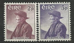 Ireland # 159-60  Thomas O'Crohan, author    (2) Unused VLH