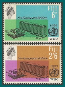 Fiji 1966 WHO Headquarters, MNH 224-225,SG354-SG355