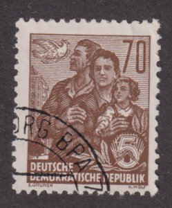 Germany DDR 338 Dove and East German Family 1957