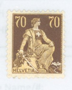 Switzerland #141 Unused Single