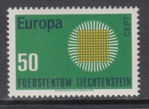 Liechtenstein 470 Europa MNH VF