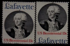 USA 1716 MH perf. shift