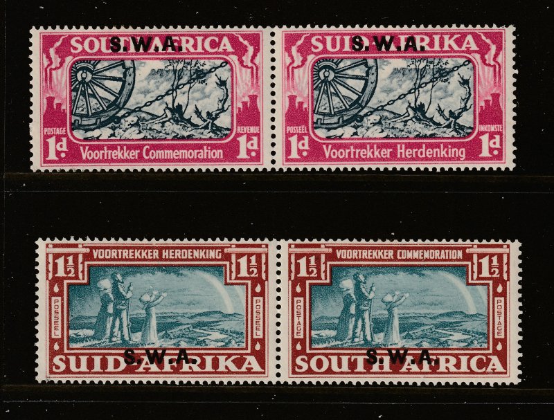 South West Africa the 1938 Voortrekker pair MH