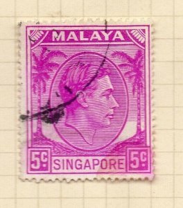 Malaya Singapore 1948-52 Early Issue Fine Used 5c. NW-197217