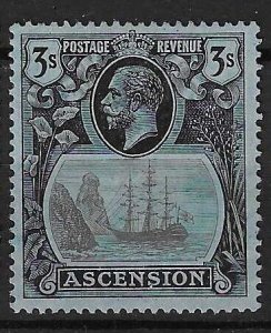 ASCENSION 1923-22 Badge of St Helena 1s - 38686