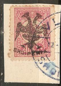 Albania 6 Mi 6 O/P F/VF 1913 SCV $250.00