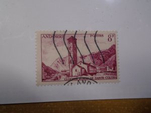 Andorra  French  #  129  used