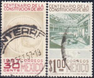 Mexico #901-902 & C239-C240 Used Set