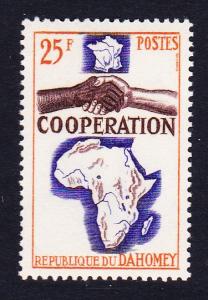 Dahomey Co-operation Joint Issue 1v SG#213 SC#193