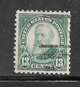 #694 Used Single PRECANCEL AS SHOWN