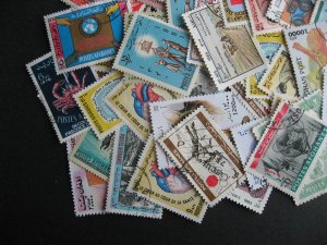 Hoard breakup mixture 100 Afghanistan. Duplicates & mixed condition.