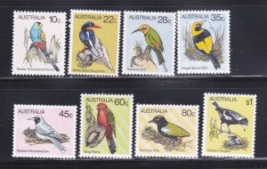 Australia 732-739 Set MNH Birds (A)