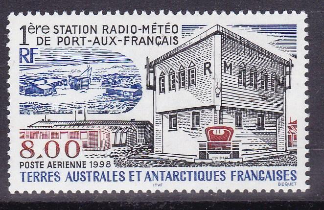 French Southern & Antarctic Territories 1998 Meteorological Station AirmailVF/NH