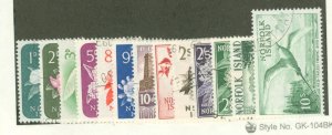 Norfolk Island #29-41  Single (Complete Set)