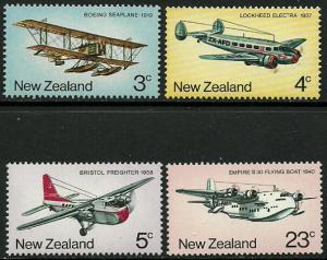 New Zealand #556-9 MNH Set, Planes
