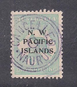 NORTHWEST PACIFIC ISLANDS SC #34   VF/U  NAURU CANCEL