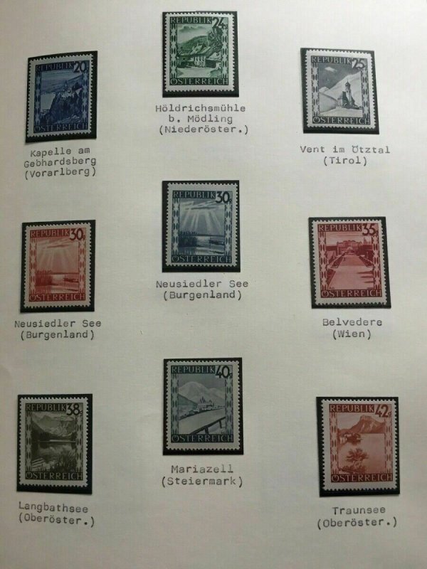 AUSTRIA WW2/1981 Mainly MNH Large Collection(Apx1000)GM856