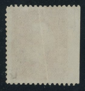 USA 65 - 3 cent Washington - Huge JUMBO with faint cancel - vertical crease