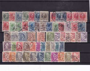 denmark used  stamps   ref 7990