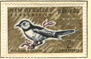 New Hebrides British Sc#105 MH