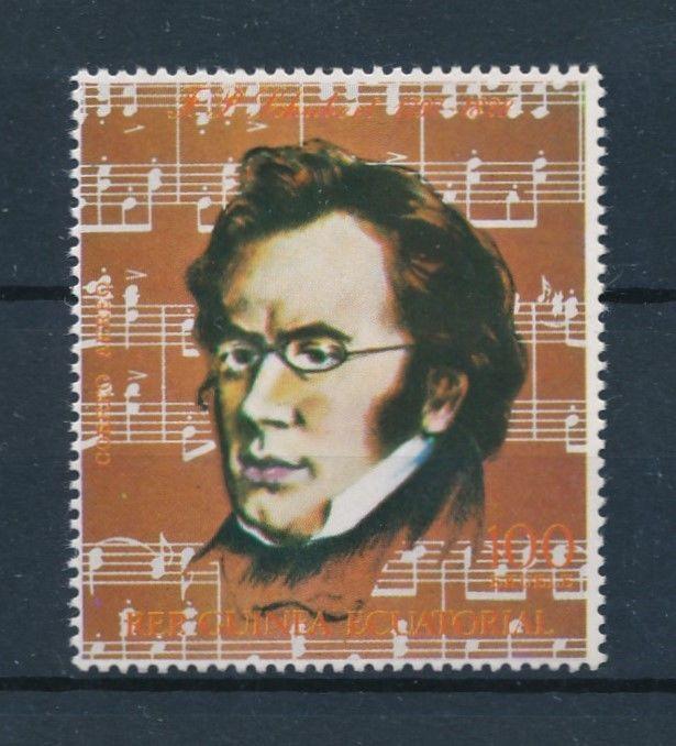 [95018] Equatorial Guinea 1979 Music Schubert  MNH