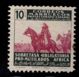 Spanish Morocco Scott RA15 MH* Postal Tax Franco on horse 1946