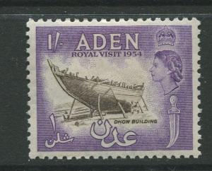 STAMP STATION PERTH Aden #62 - QEII Definitive Issue 1954  MLH  CV$0.65.