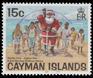 CAYMAN ISLANDS 2001 SCOTT # 839. USED. # 2