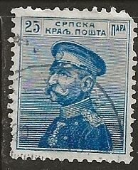 Serbia == Scott # 118 - Used
