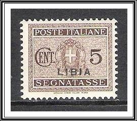 Libya #J12 Postage Due MNH