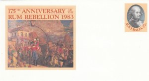 Australia Stationary - Rum Rebellion, 175th Anniv.
