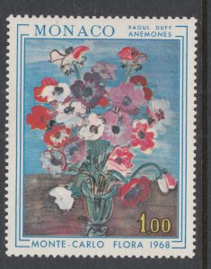 Monaco 683 Flowers MNH VF