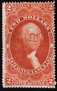 U.S. Used Stamp Scott #R81c $2 Revenue. Handstamp. Choice!