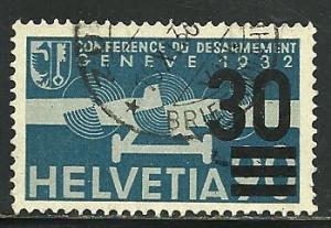 Switzerland # C23, Used