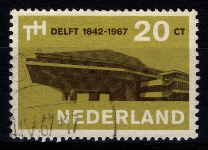 Netherlands 1967 125th Anniv. Of Delft Tech. University, 20c [Used]