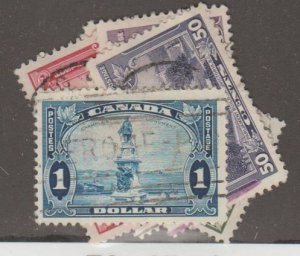 Canada Scott #217//227 Stamp - Used Set