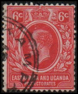 East Africa & Uganda 42 - Used - 6c George V (1912) (cv $0.80) (2) +
