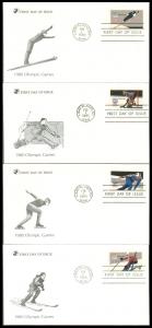 #1795-98 Winter Olympics Pegasus FDC Set