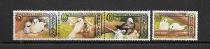 BIRDS - NORFOLK ISLAND  #273-6  MNH