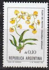 ARGENTINIEN ARGENTINA [1985] MiNr 1753 ( **/mnh ) ex Blumen